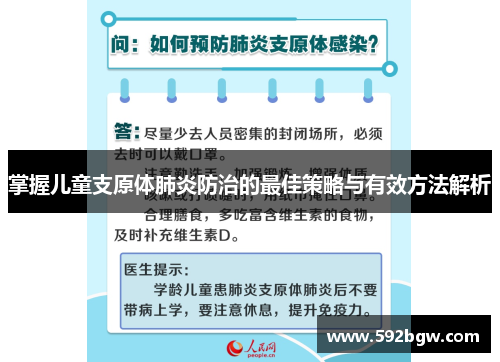 掌握儿童支原体肺炎防治的最佳策略与有效方法解析
